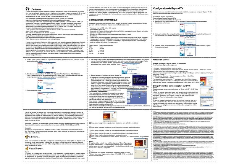 ADS Technologies INSTANTHDTV PCI PTV380 - SOFTWARE GUIDE 2 Quick start guide