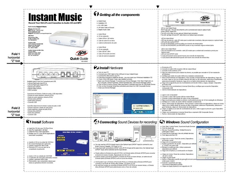 ADS Technologies Instant Video PCI User manual