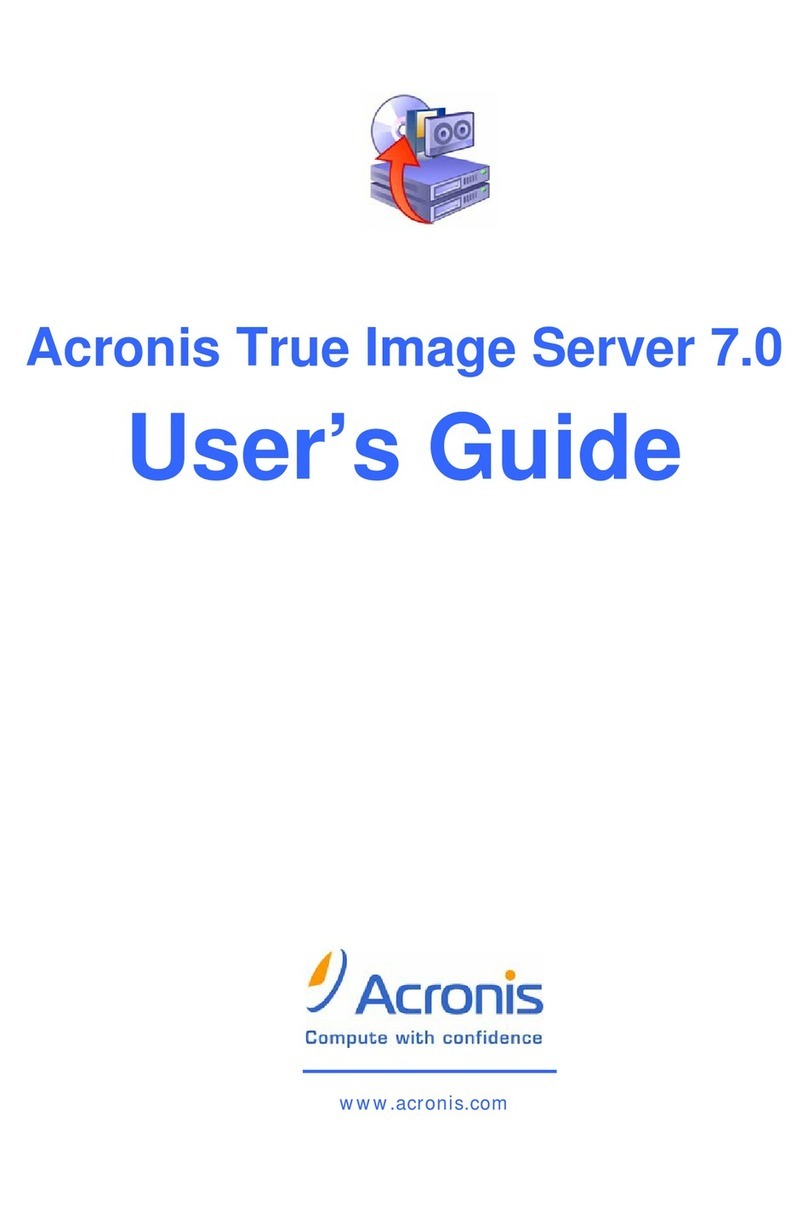 ACRONIS TRUE IMAGE SERVER 7.0 user guide