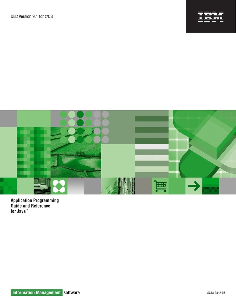 IBM DB2 User manual