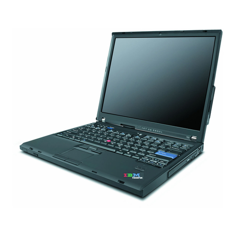 IBM THINKVANTAGE T60 User manual IBM THINKVANTAGE T60 User manual