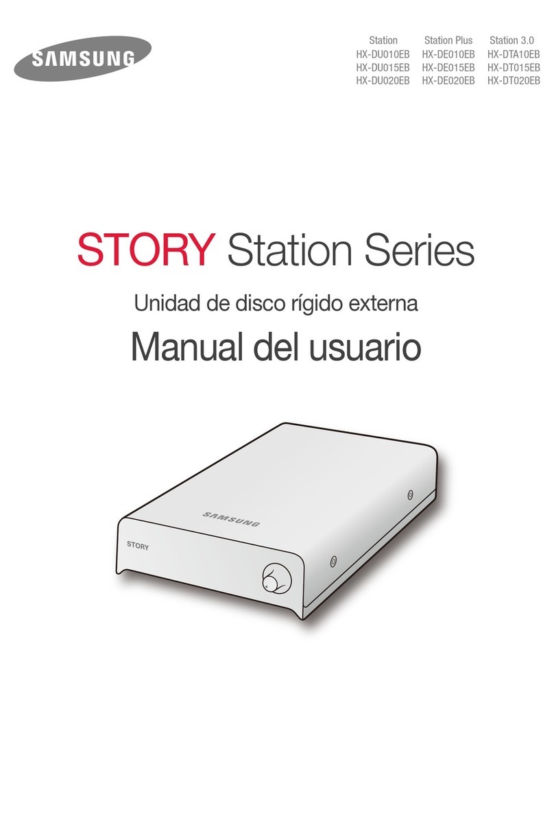 Samsung HXDU010EB - Story Station 1 TB External Hard... User guide