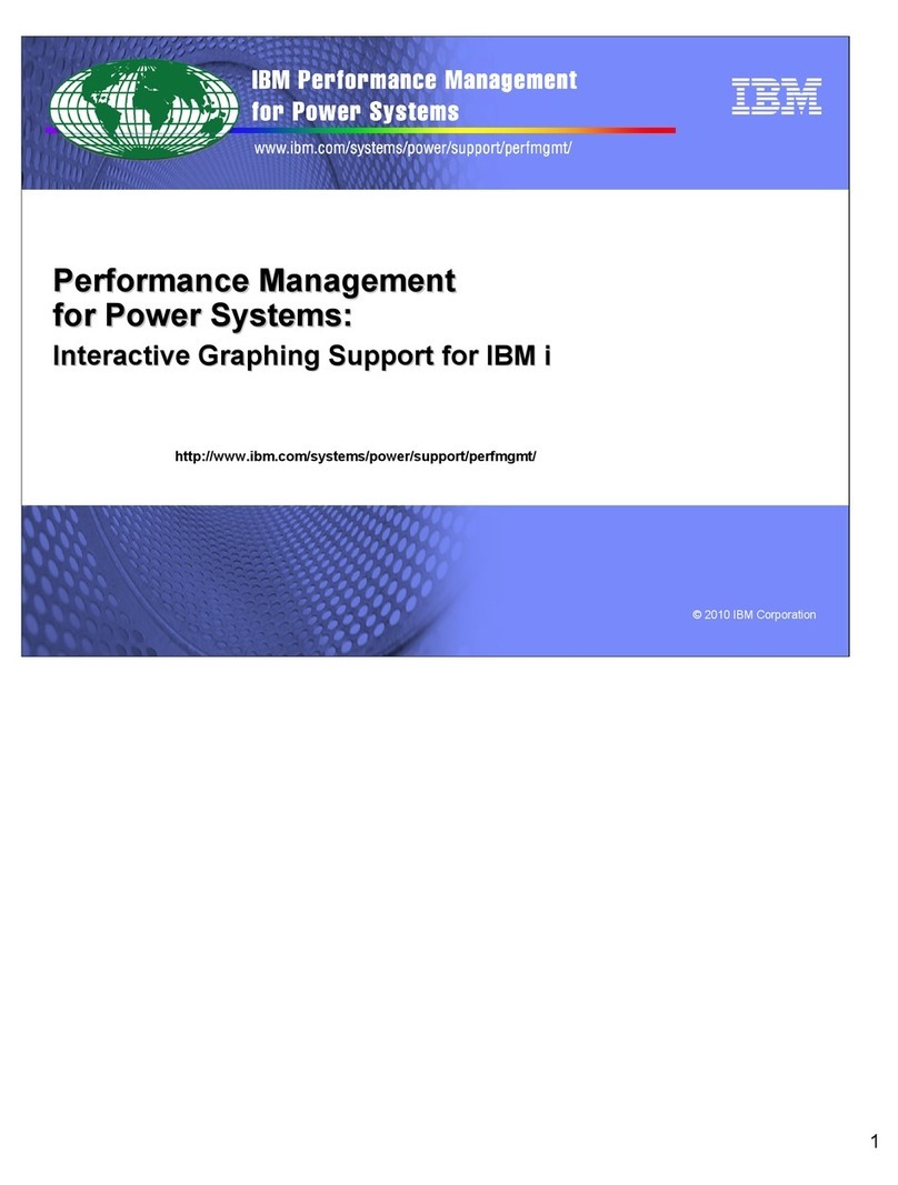 IBM PERFORMANCE MANAGEMENT FOR POWER SYSTEMS - INTERACTIVE GRAPHING SUPPORT FOR ... User manual IBM PERFORMANCE MANAGEMENT FOR POWER SYSTEMS - INTERACTIVE GRAPHING SUPPORT FOR ... User manual