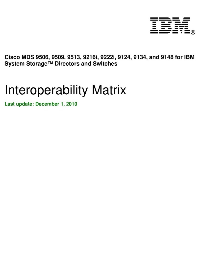 IBM MDS 9124 - INTEROPERABILITY MATRIX 12-1-2010 User manual
