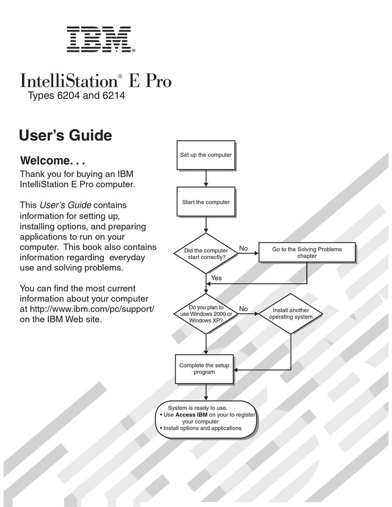 IBM INTELLISTATION E PRO 6214 user guide