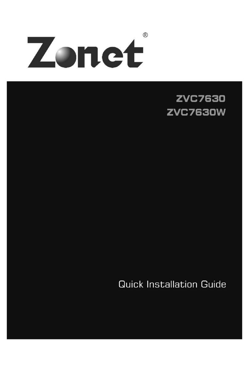 Zonet ZVC7630 Quick installation guide