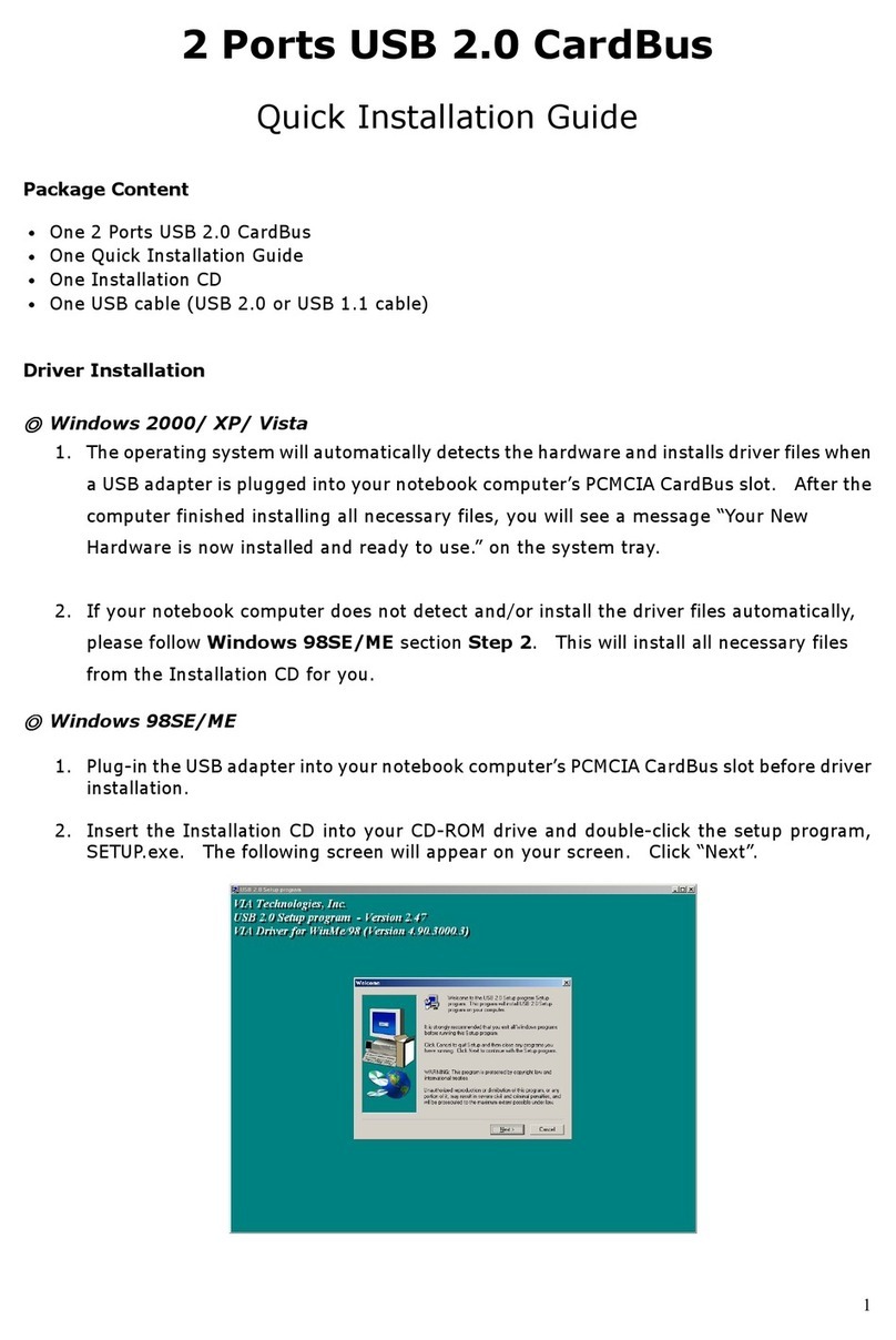 Zonet ZUN2200 User manual