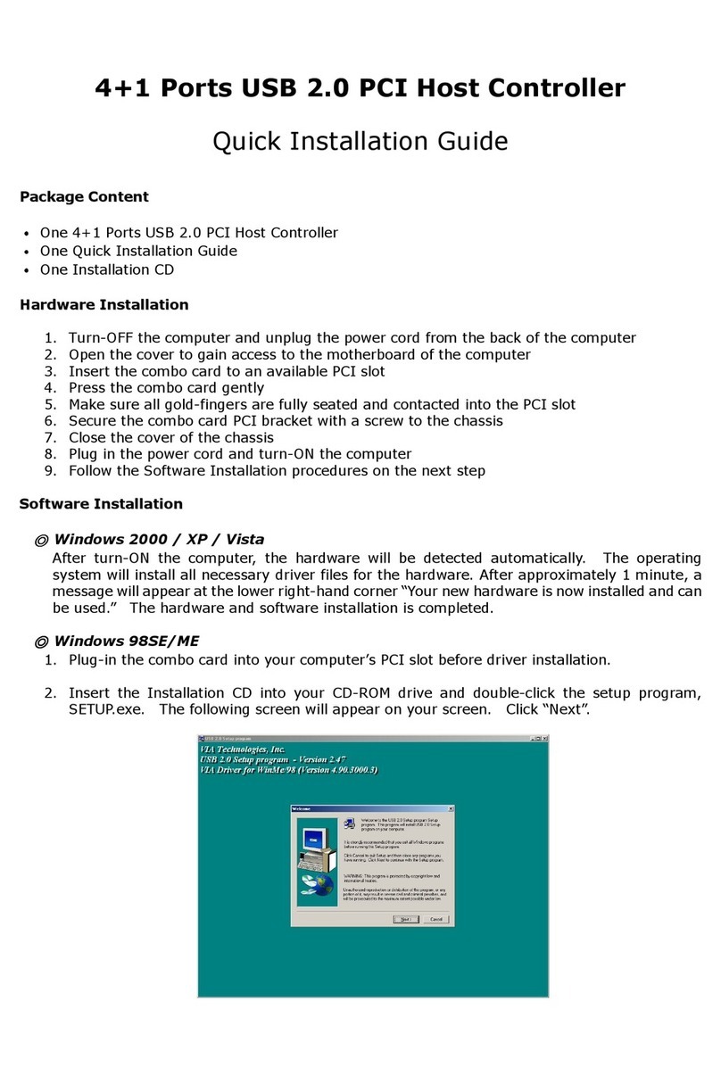 Zonet ZUH2215V User manual