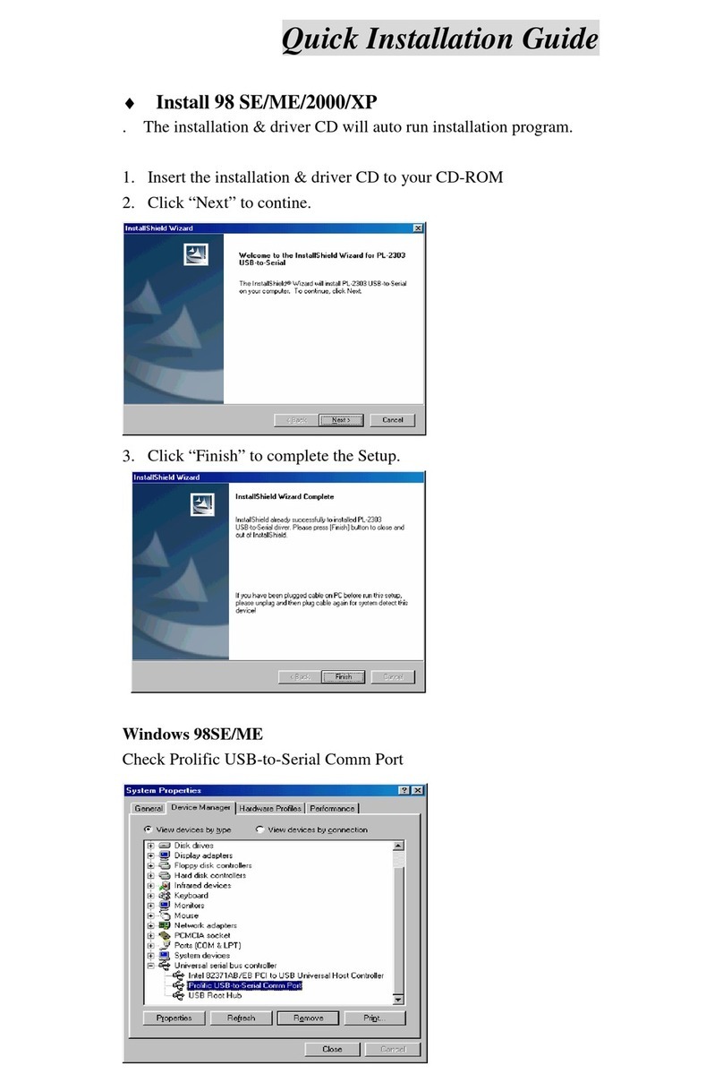 Zonet ZUC3100 Quick installation guide