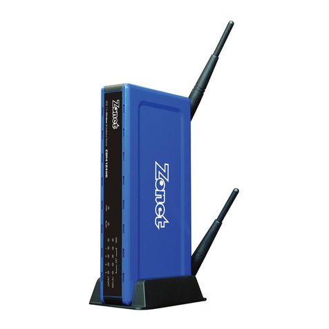 Zonet ZSR4124WE User manual