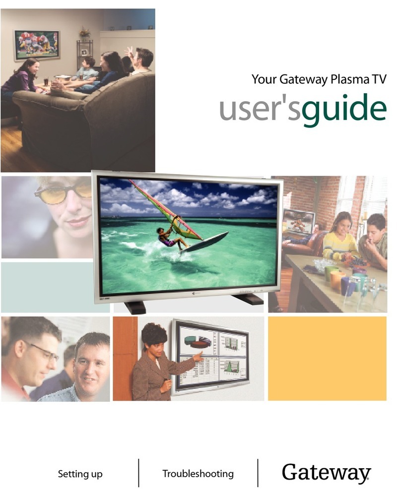 Gateway PLASMA GATEWAY PLASMA User manual