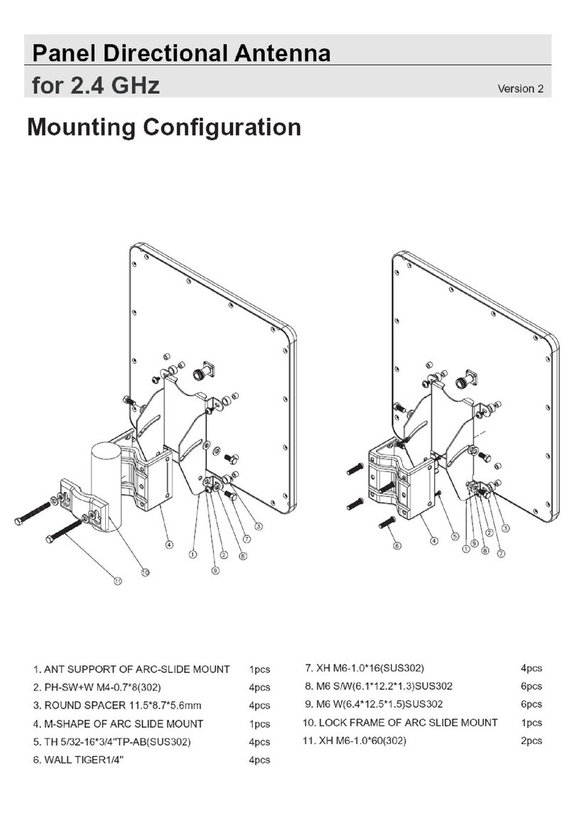 Zonet ZWA2116 - INSTALLATION V2 Mounting instructions