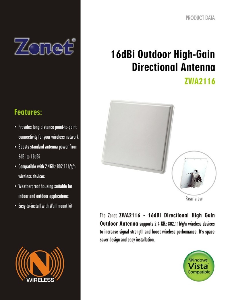 Zonet ZWA2116 Product data