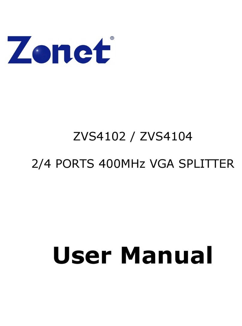 Zonet ZVS4102 User manual