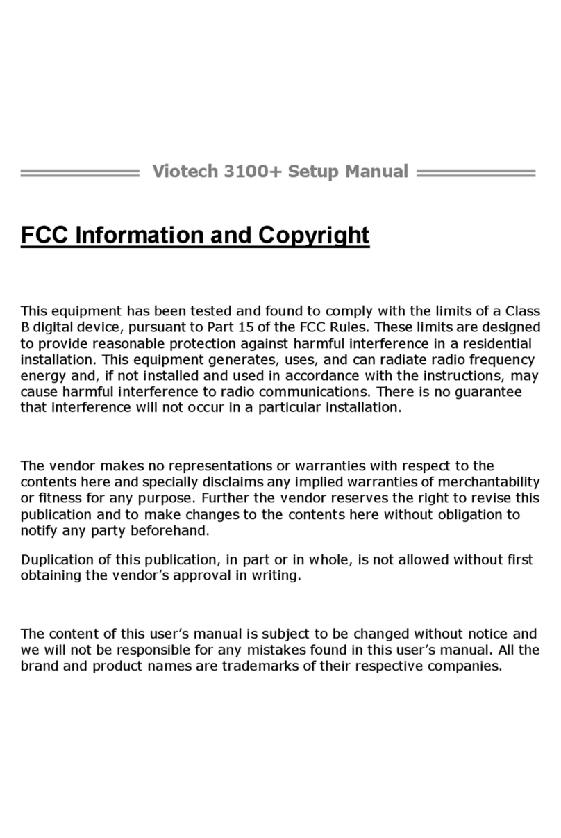 Biostar VIOTECH 3100 PLUS - BIOS User guide Biostar VIOTECH 3100 PLUS - BIOS User guide