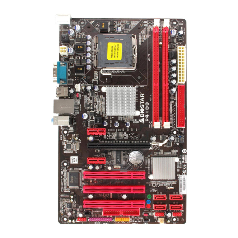 Biostar P41D3 - BIOS User manual