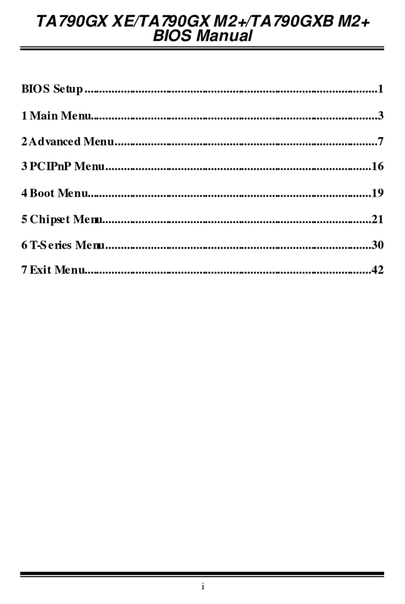 Biostar TA790GX M2 PLUS - BIOS manual