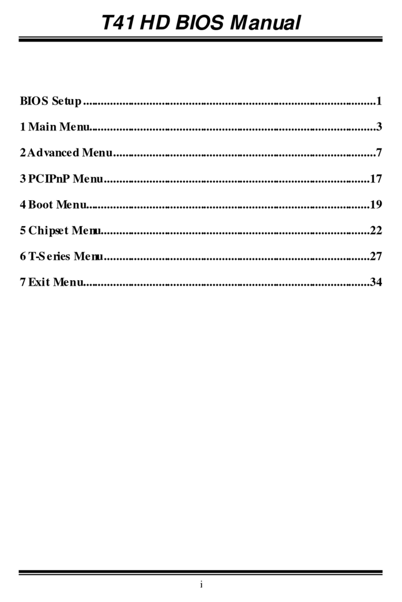 Biostar T41 HD Manual