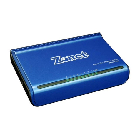 Zonet ZFS3018P Operation manual