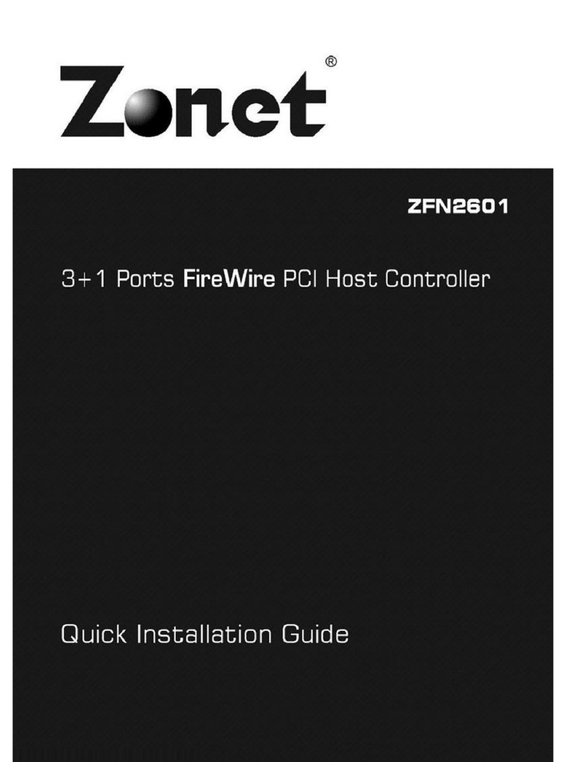 Zonet ZFN2601 User manual