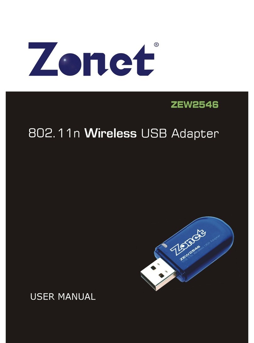 Zonet ZEW2546 User manual