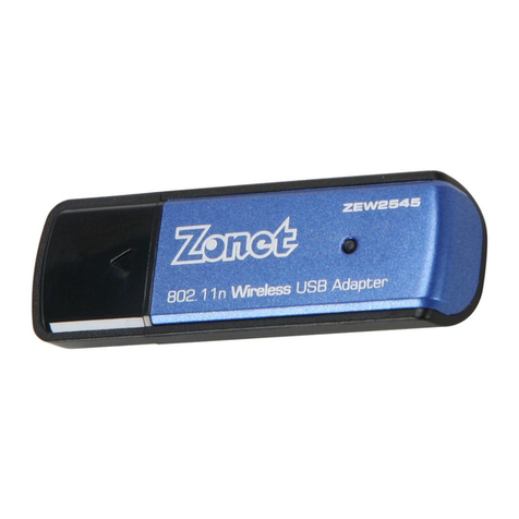 Zonet ZEW2545 User manual