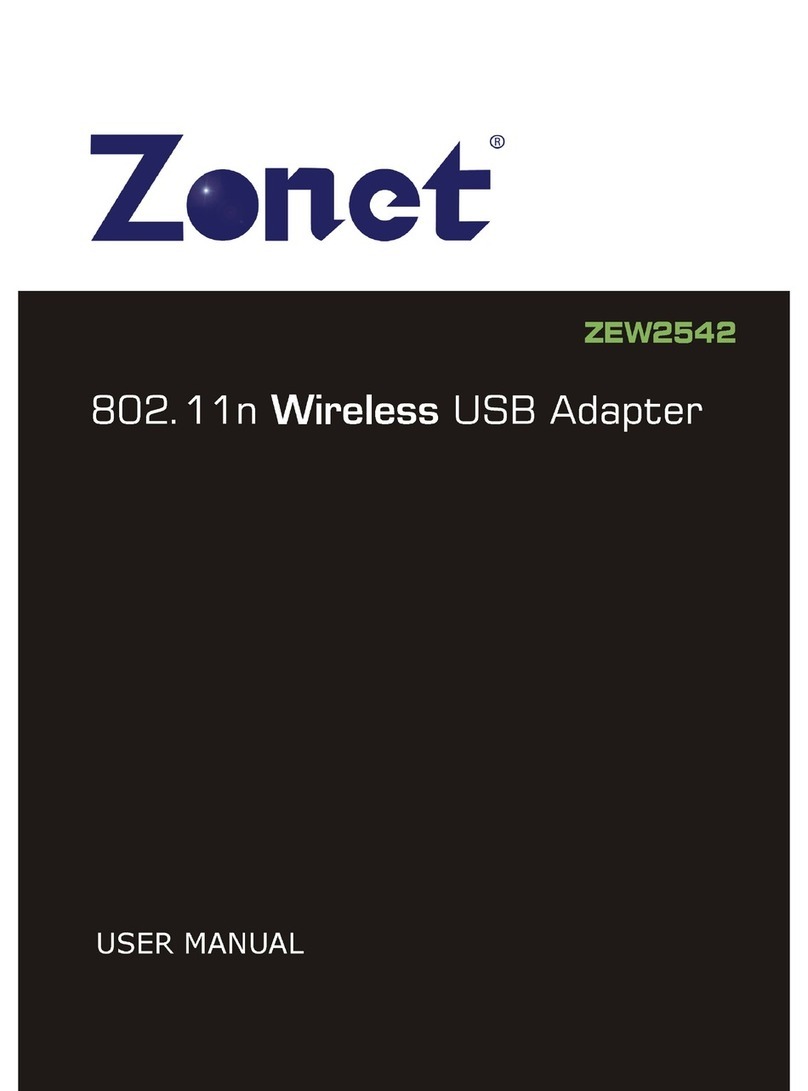 Zonet ZEW2542 User manual