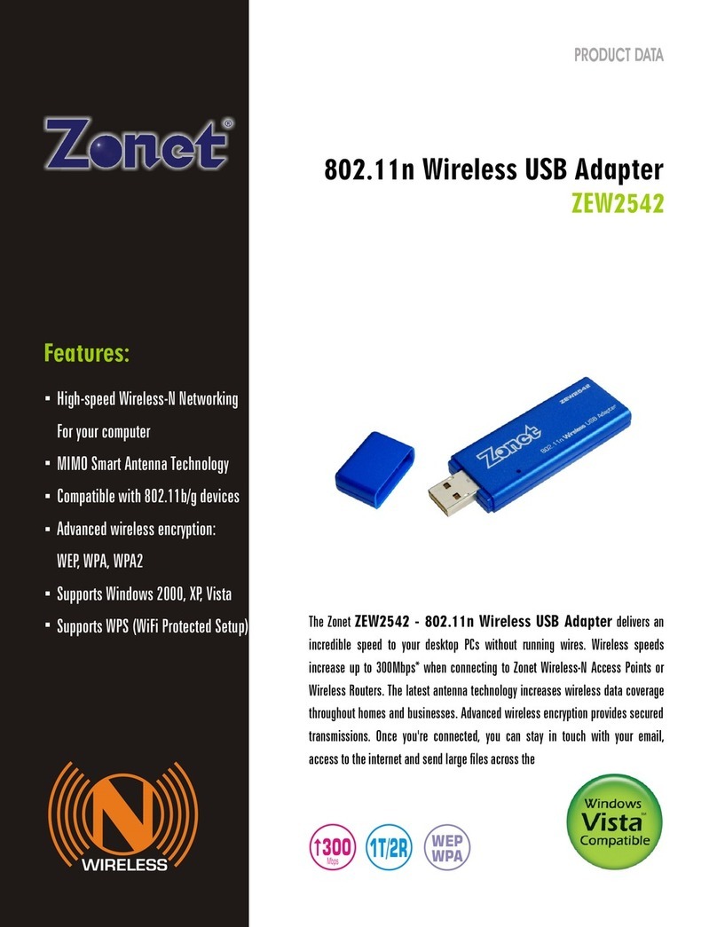 Zonet ZEW2542 Product data