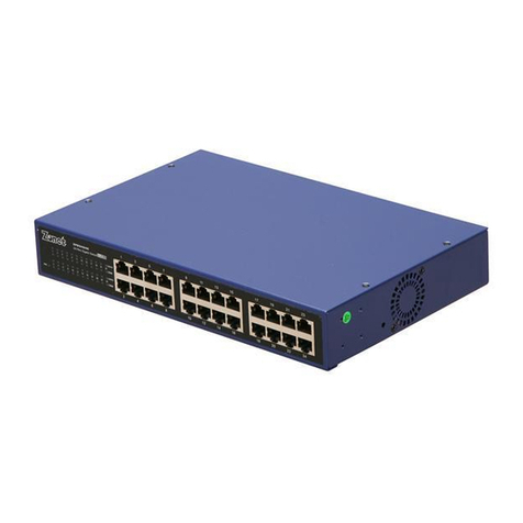 Zonet ZFS3424E Operation manual