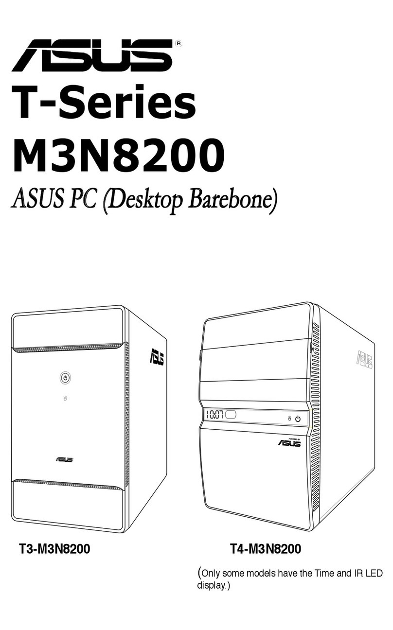 Asus T3-M3N8200 User manual Asus T3-M3N8200 User manual