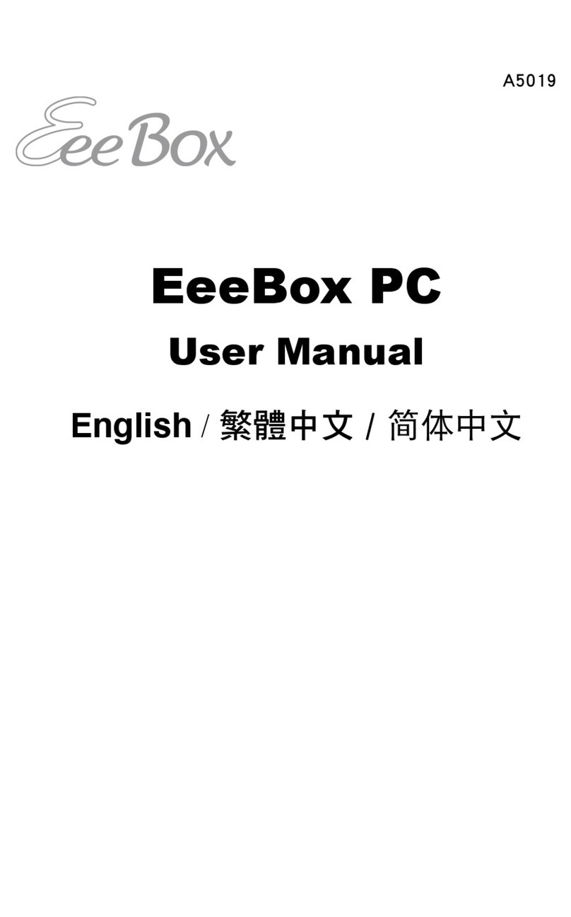 Asus EeeBox EB1012 User manual