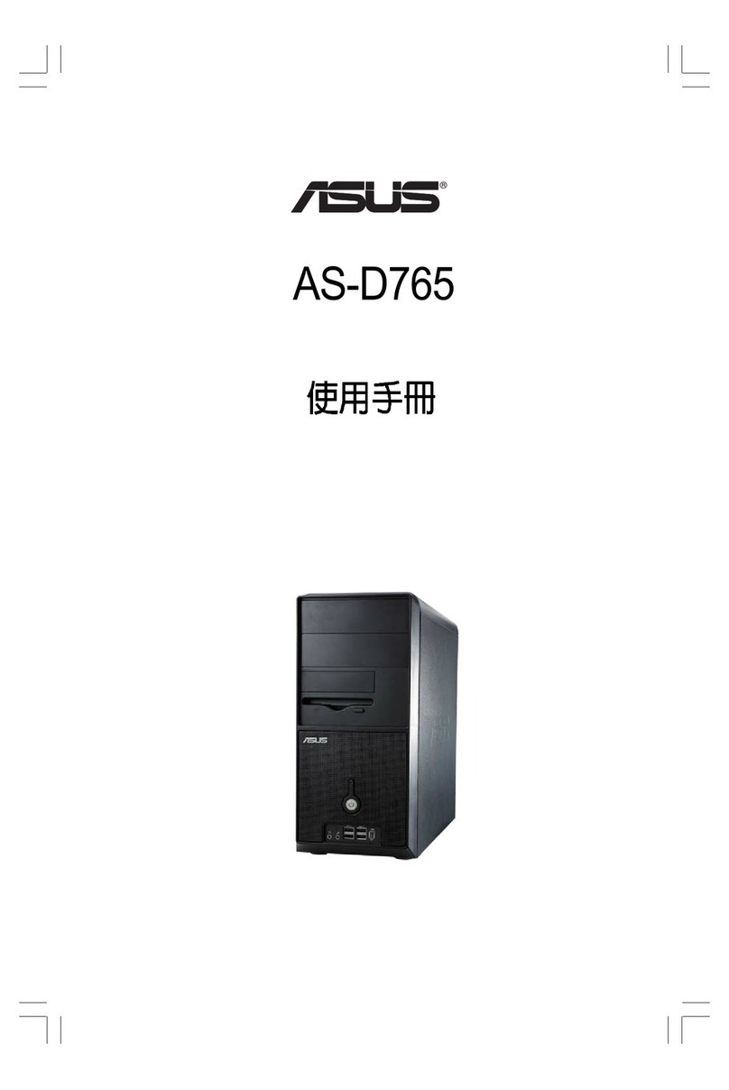 Asus AS-D765 User manual Asus AS-D765 User manual