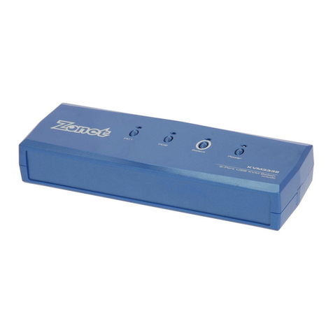 Zonet KVM3332 User manual Zonet KVM3332 User manual