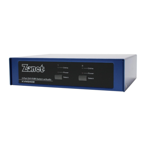 Zonet KVM3402 installation guide