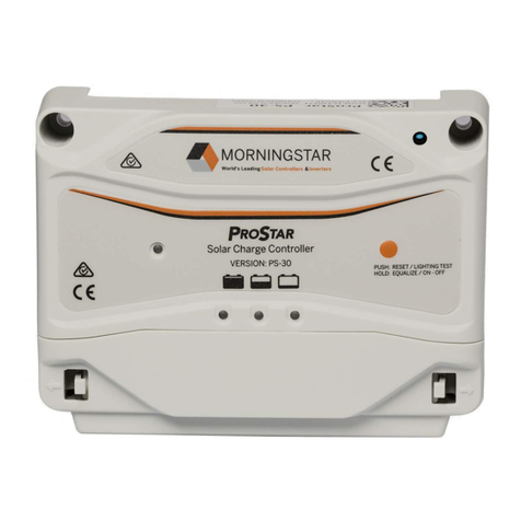 Morningstar PROSTAR-12 Operator's manual Morningstar PROSTAR-12 Operator's manual