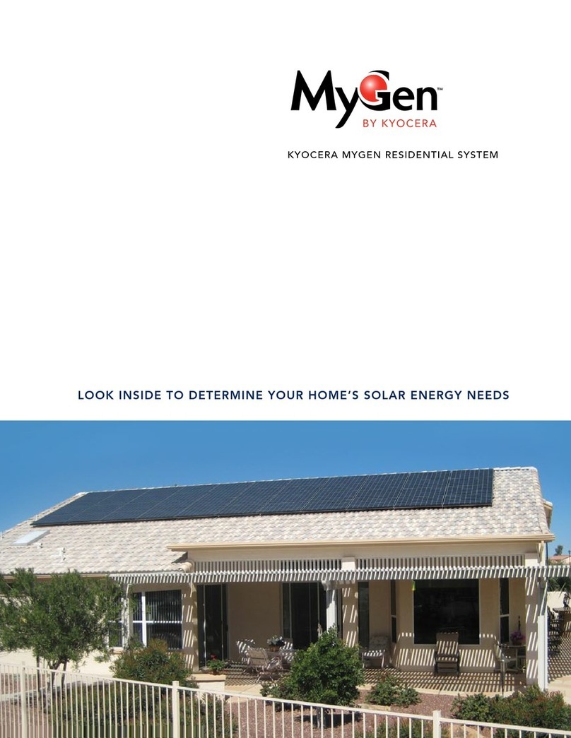 Kyocera MYGEN User manual