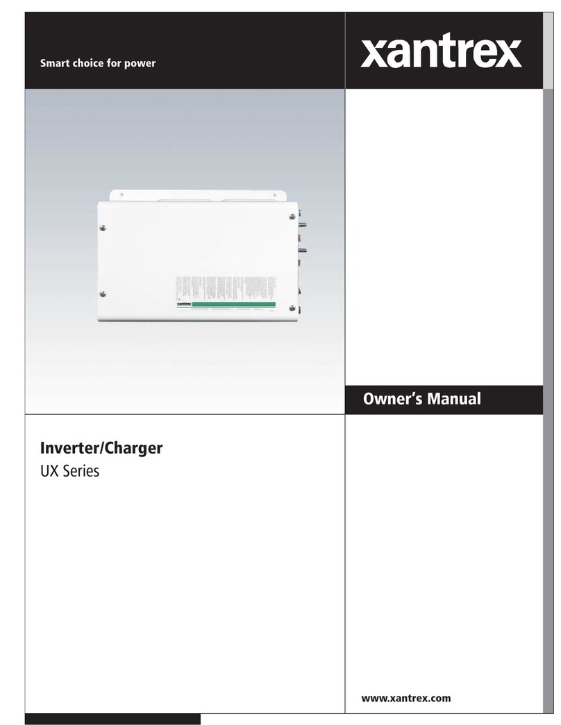 Xantrex7 UX - REV A owner's manual