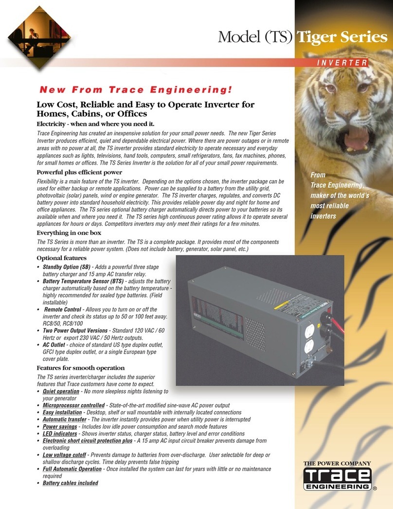 Trace Engineering TS - User manual