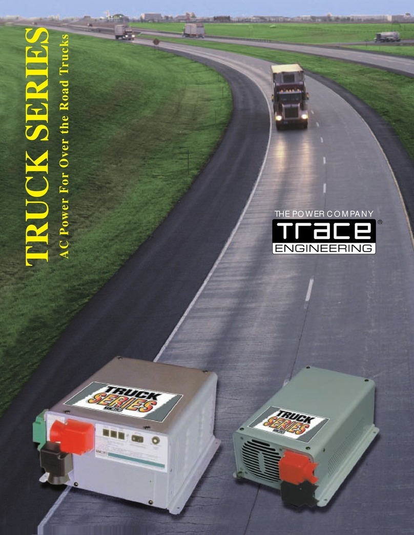 Trace Engineering TRUCK User manual