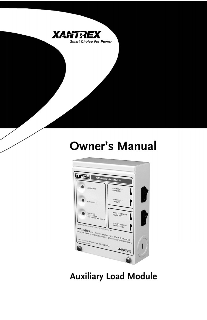 Xantrex ALM - REV A manual