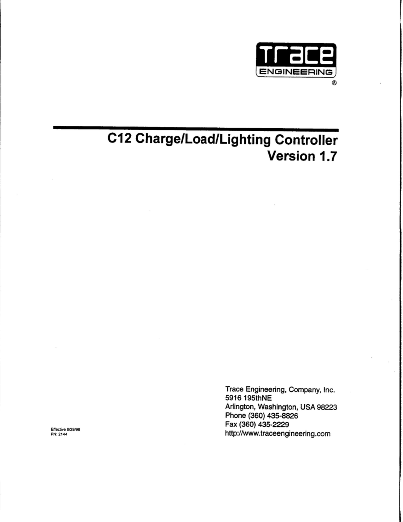 Trace Engineering C12 - V1.7 manual Trace Engineering C12 - V1.7 manual