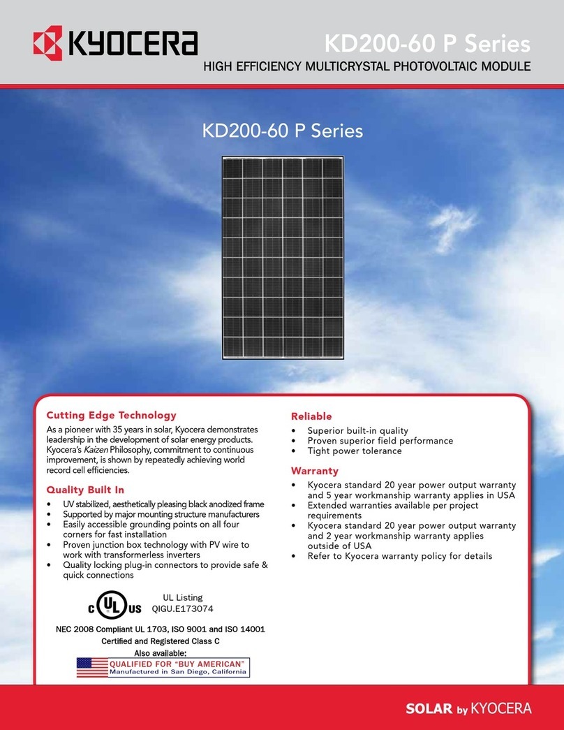 Kyocera KD200-60 P Series datasheet