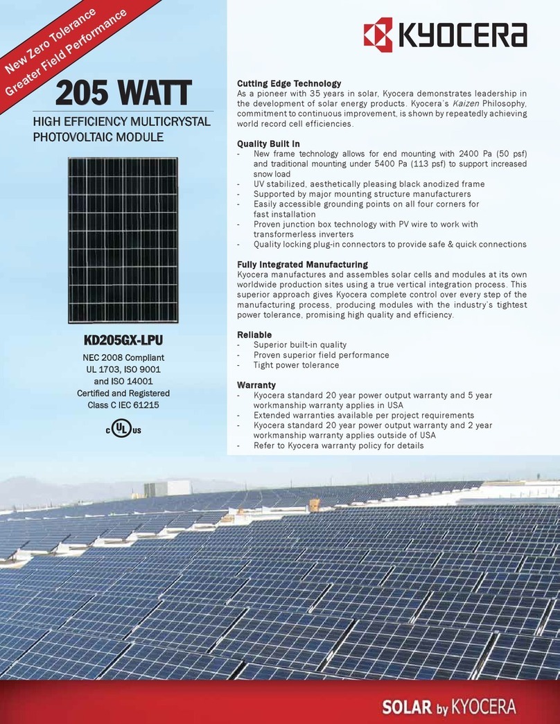 Kyocera KD205GX-LPU datasheet