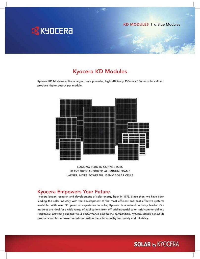 Kyocera KD MODULES datasheet Kyocera KD MODULES datasheet
