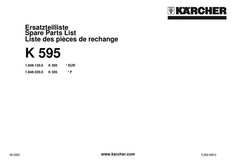 Kärcher 595 - SPARE Spare parts