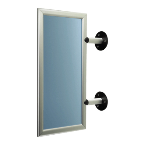 ROSE DISPLAYS ANOFRAME VERSAMOUNT CEILING ANCHORS manual