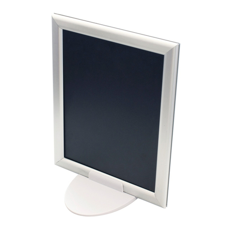 ROSE DISPLAYS ANOFRAME SQUARE WITH CABLE AND SAUCER User manual ROSE DISPLAYS ANOFRAME SQUARE WITH CABLE AND SAUCER User manual