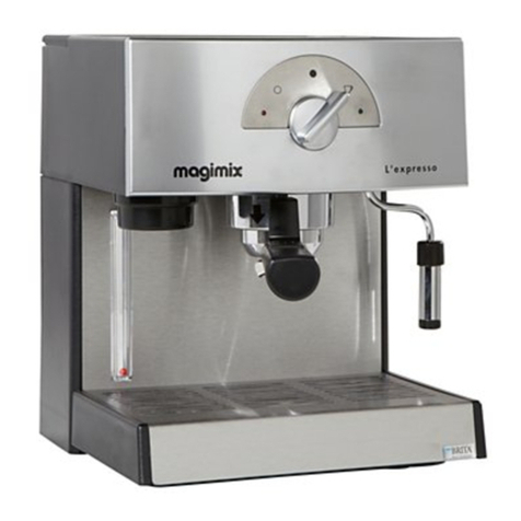 MAGIMIX EXPRESSO AUTRE User manual