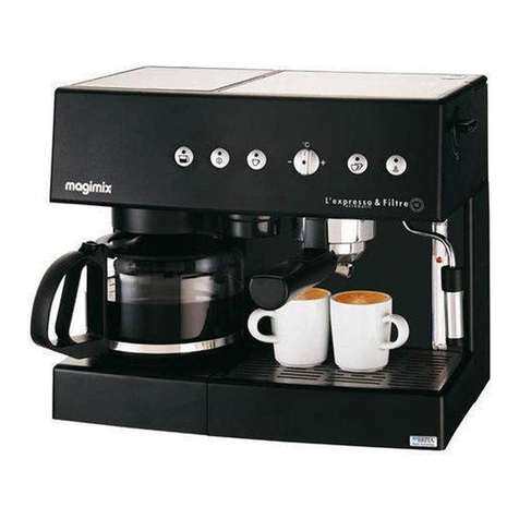 MAGIMIX L EXPRESSO FILTRE User manual