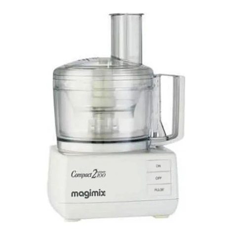 MAGIMIX COMPACT 2100 User manual